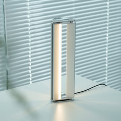 Mustdesk Minimalist Modern Metal Ambient Light, Designer Style Metal Lamp