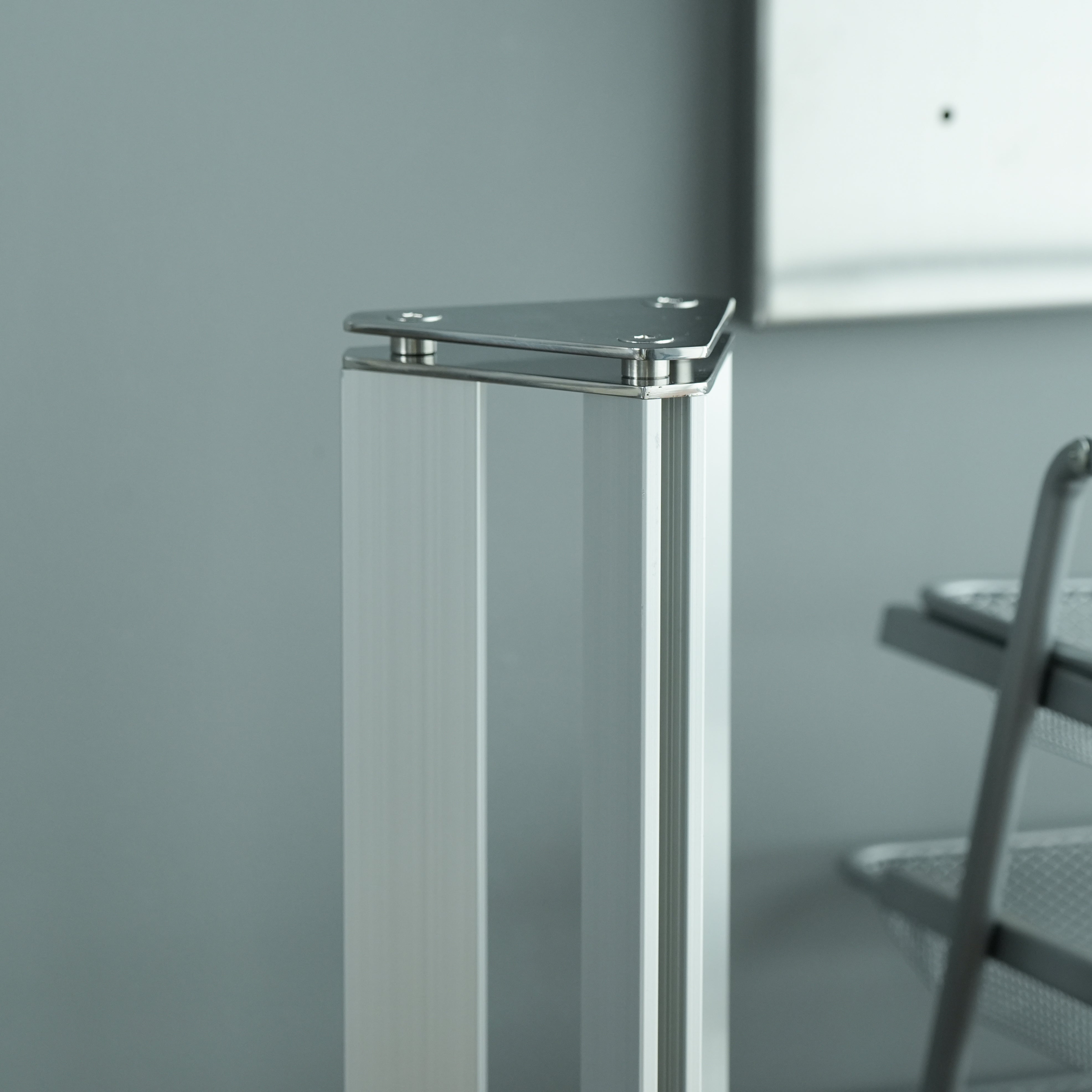 Mustdesk Minimalist Modern Metal Ambient Light, Designer Style Metal Lamp
